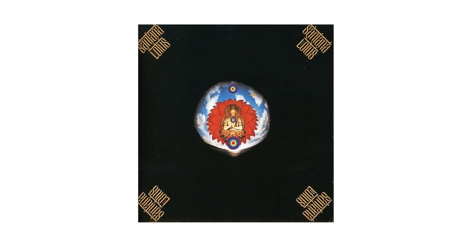 【未使用】SANTANA サンタナ - Lotus 3LP)SANTANA サンタナ/LOTUS 横尾忠則 アートワーク 全